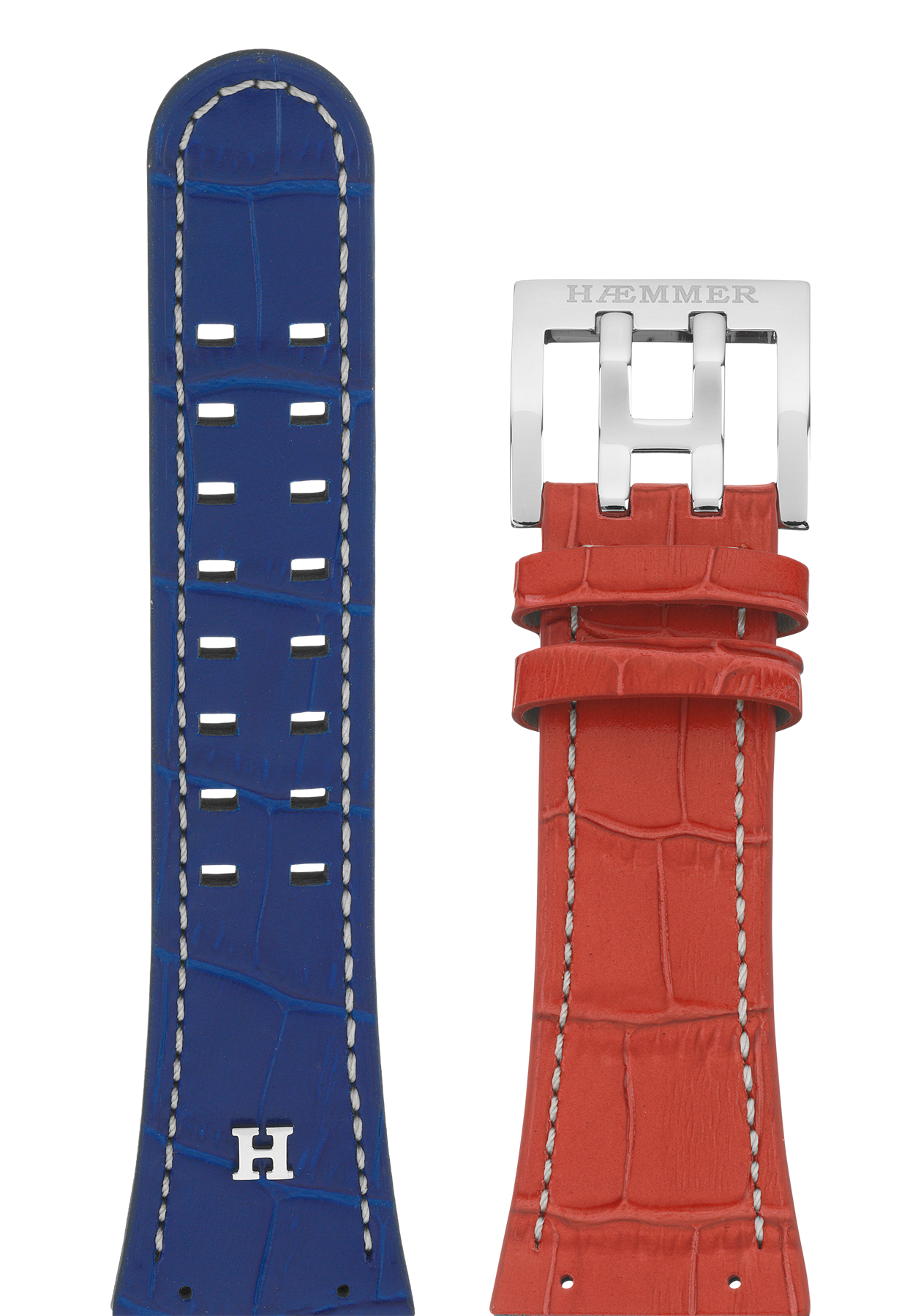 Damen/Blau Rot/Stahl/verschraubt/EMINENT
